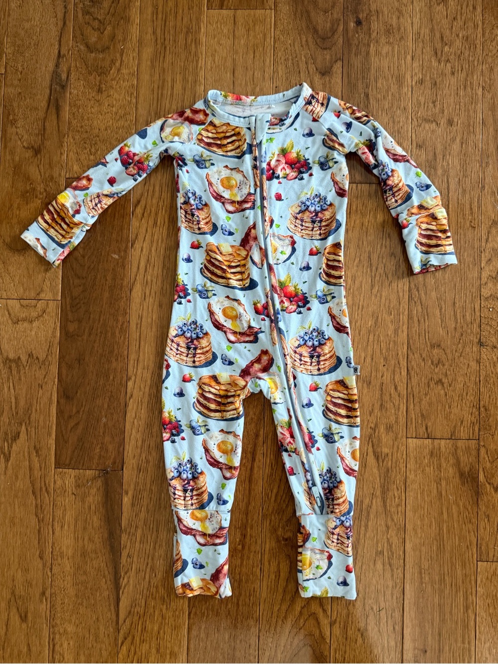 Bum & Roses Resting Brunch Face Convertible Romper Size 6/9 months